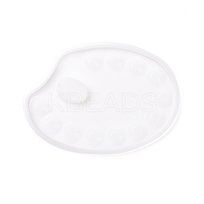 DIY Painting Palette Silicone Molds DIY-K058-07-1
