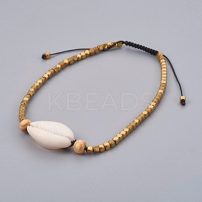 Adjustable Nylon Cord Braided Anklets AJEW-AN00245-1