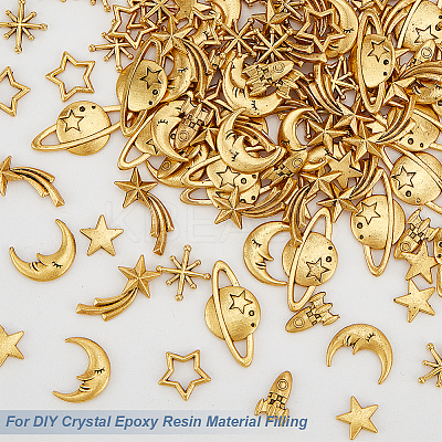 Zinc Alloy Cabochons PALLOY-OC0002-55AG-1