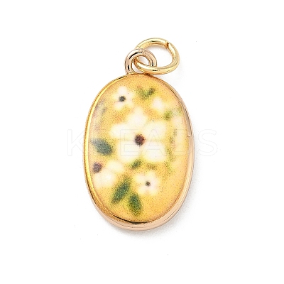 Printed 304 Stainless Steel Pendants LS-STAS-A131-10G-G-1