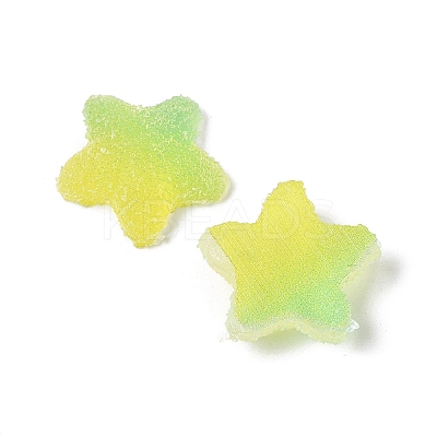 Imitation Candy Food Style Resin Cabochons RESI-R461-02M-1