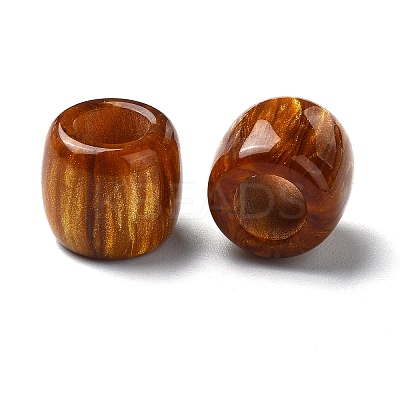 Resin European Beads RESI-U008-02B-1