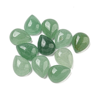 Natural Green AventurineCabochons G-Q173-02C-10-1