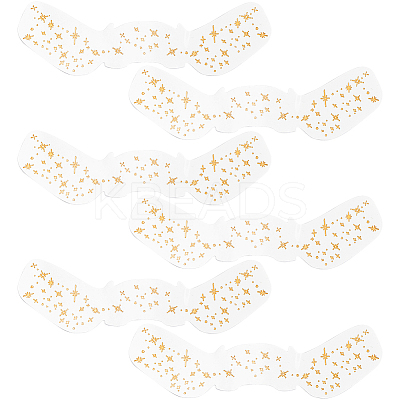 10Pcs Transfer Sticker Proof Removable Temporary Tattoos Stickers DIY-SP0003-65A-05-1