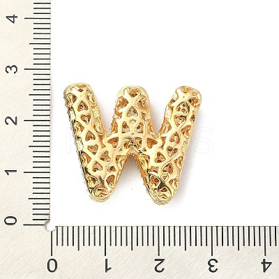 Rack Plating Brass Micro Pave Cubic Zirconia Pendants KK-Q790-01W-G-1
