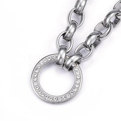 304 Stainless Steel Jewelry Sets SJEW-E072-09P-1
