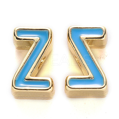 Rack Plating Alloy Enamel Beads ENAM-S122-033Z-NR-1