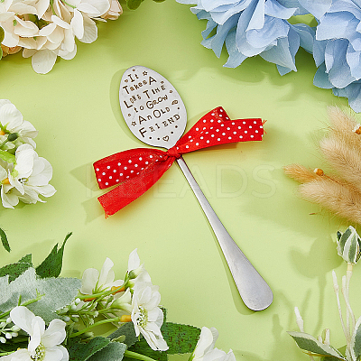 Iron Plant Labels Spoons DIY-WH0060-78B-1