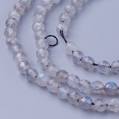 Natural Labradorite Beads Strands G-F619-15-4mm-1