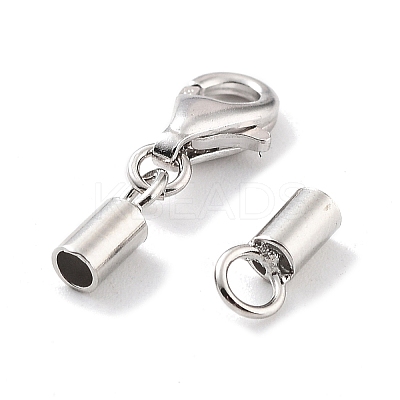 Anti-Tarnish 925 Sterling Silver Lobster Claw Clasps STER-P055-03C-P-1