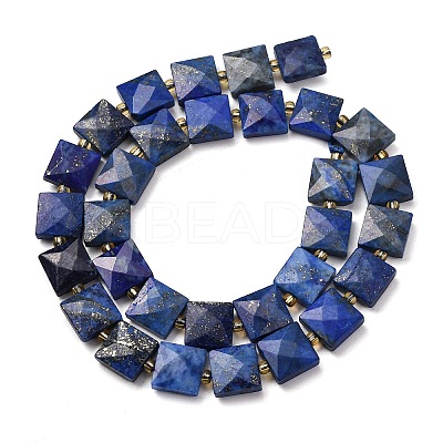 Natural Lapis Lazuli Beads Strands G-F839-A34-01-1