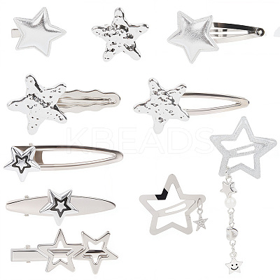 1 Sets Iron Alligator Hair Clips MRMJ-CP0001-49-1
