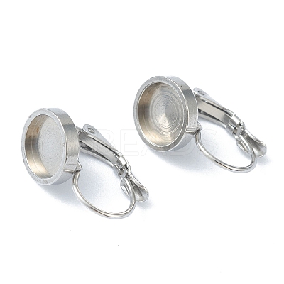 Tarnish Resistant 304 Stainless Steel Leverback Earring Findings X-KK-H152-09B-P-1