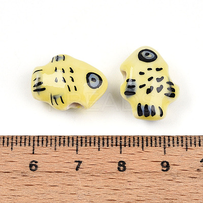 Handmade Porcelain Beads PORC-N009-07B-1