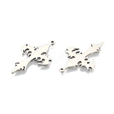 Non-Tarnish 201 Stainless Steel Pendants STAS-N098-106P-1