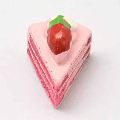 Triangle Cake Resin Decoden Cabochons CRES-R183-23A-1