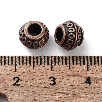 Tibetan Style Alloy Beads FIND-Q094-38R-1