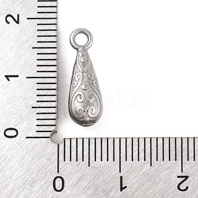 Non-Tarnish 304 Stainless Steel Pendants STAS-Z077-03P-1