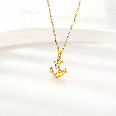 Stylish 304 Stainless Steel Pendant Necklace for Women's Daily Wear MA6567-1-1