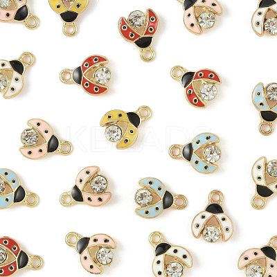 24Pcs Alloy Enamel Charms ENAM-FS0003-76-1