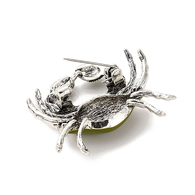 Alloy Rhinestone Brooch LS-JEWB-K027-01A-AS-1