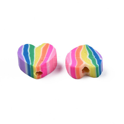 Handmade Polymer Clay Beads CLAY-Q252-01-1