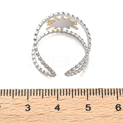 304 Stainless Steel Finger Rings RJEW-P170-02D-G-1