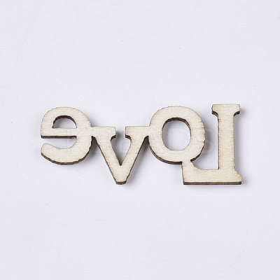 Valentine's Day Theme Laser Cut Wood Shapes WOOD-T011-41-1