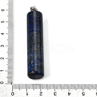 Dyed Natural Lapis Lazuli Big Pendants G-F820-11J-1