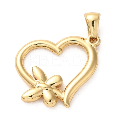 Golden Plated 304 Stainless Steel Pendants STAS-L272-005G-02-1