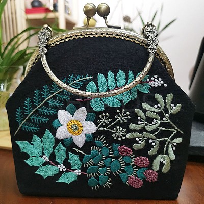 DIY Kiss Lock Coin Purse Embroidery Kit PW22062830577-1