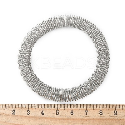304 Stainless Steel Stretch Bangles for Women LS-BJEW-P315-02E-P-1
