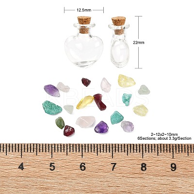 Heart Wish Bottle DIY Making Kits DIY-FS0002-11-1