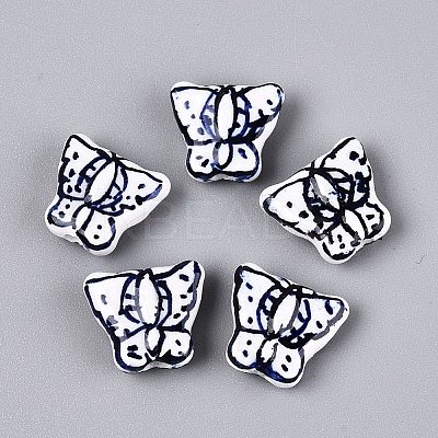 Handmade Porcelain Beads PORC-Q005-09-1