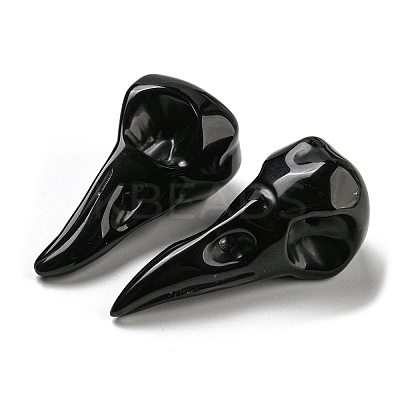 Natural Obsidian Pendants G-M417-06A-1