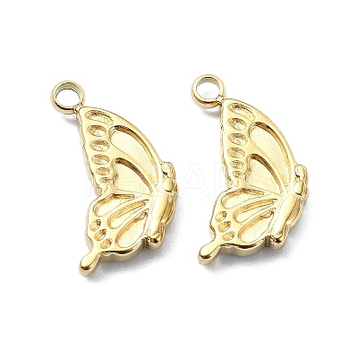 304 Stainless Steel Charms STAS-L022-337G-1