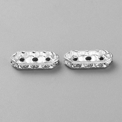20Pcs Alloy Crystal Rhinestone Spacer Bars FIND-WH20003-27S-1