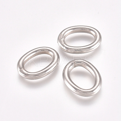 Tarnish Resistant 304 Stainless Steel Open Jump Rings STAS-L234-144H-1