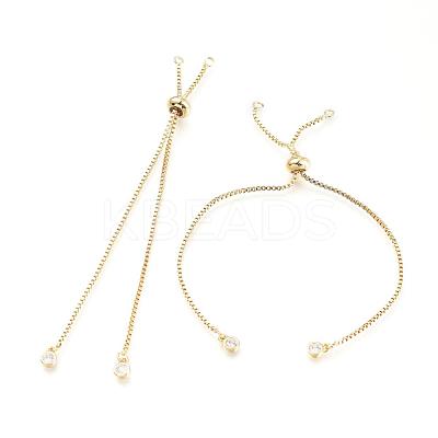 Brass Chain Bracelet Making KK-G279-02-NR-1