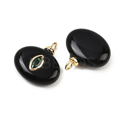 Natural Black Onyx(Dyed & Heated) Pendants KK-B157-42H-10-1