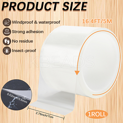 PET Adhesive Tape for Door AJEW-WH20006-122A-1