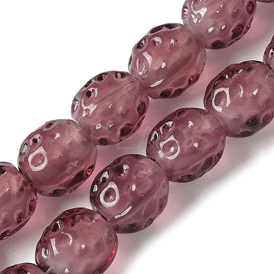 Handmade Lampwork Beads Strands LAMP-Z011-01D-1