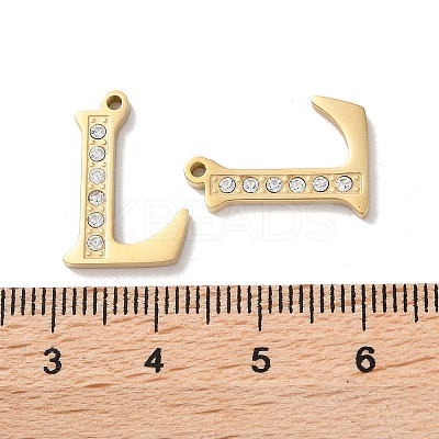 Real 14K Gold Plated 304 Stainless Steel Pendants STAS-L022-157G-L-1