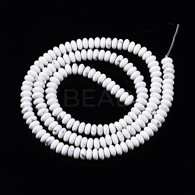 Synthetic Howlite Beads Strands G-S366-116-1