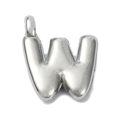 Anti-Tarnish 304 Stainless Steel Pendants STAS-U033-02P-W-1