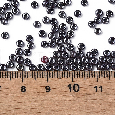 8/0 Czech Opaque Glass Seed Beads SEED-N004-003A-08-1