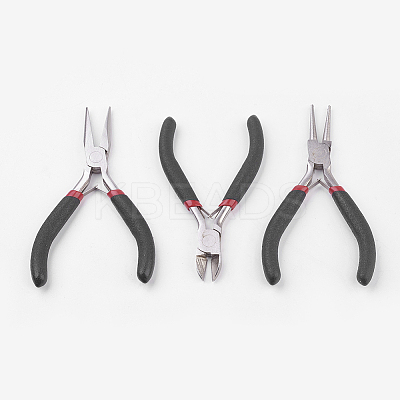 45# Carbon Steel DIY Jewelry Tool Sets: Round Nose Pliers PT-R007-07-1