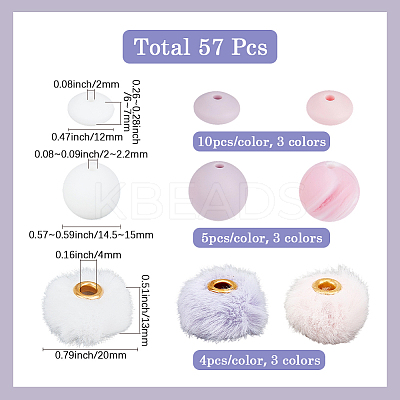 DIY Findings Beads Kits DIY-SC0031-87E-1