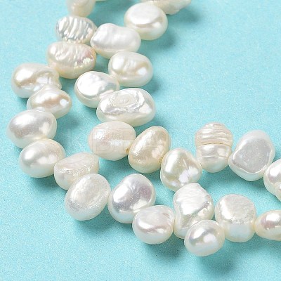 Natural Keshi Pearl Beads Strands PEAR-J007-52-1