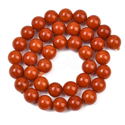 Dyed Natural White Jade Beads Strands GG-CBAD029-A03-10mm-1